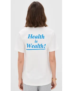 Sporty & Rich ヘルス・イズ・ウェルス Tシャツ - サムネイル3