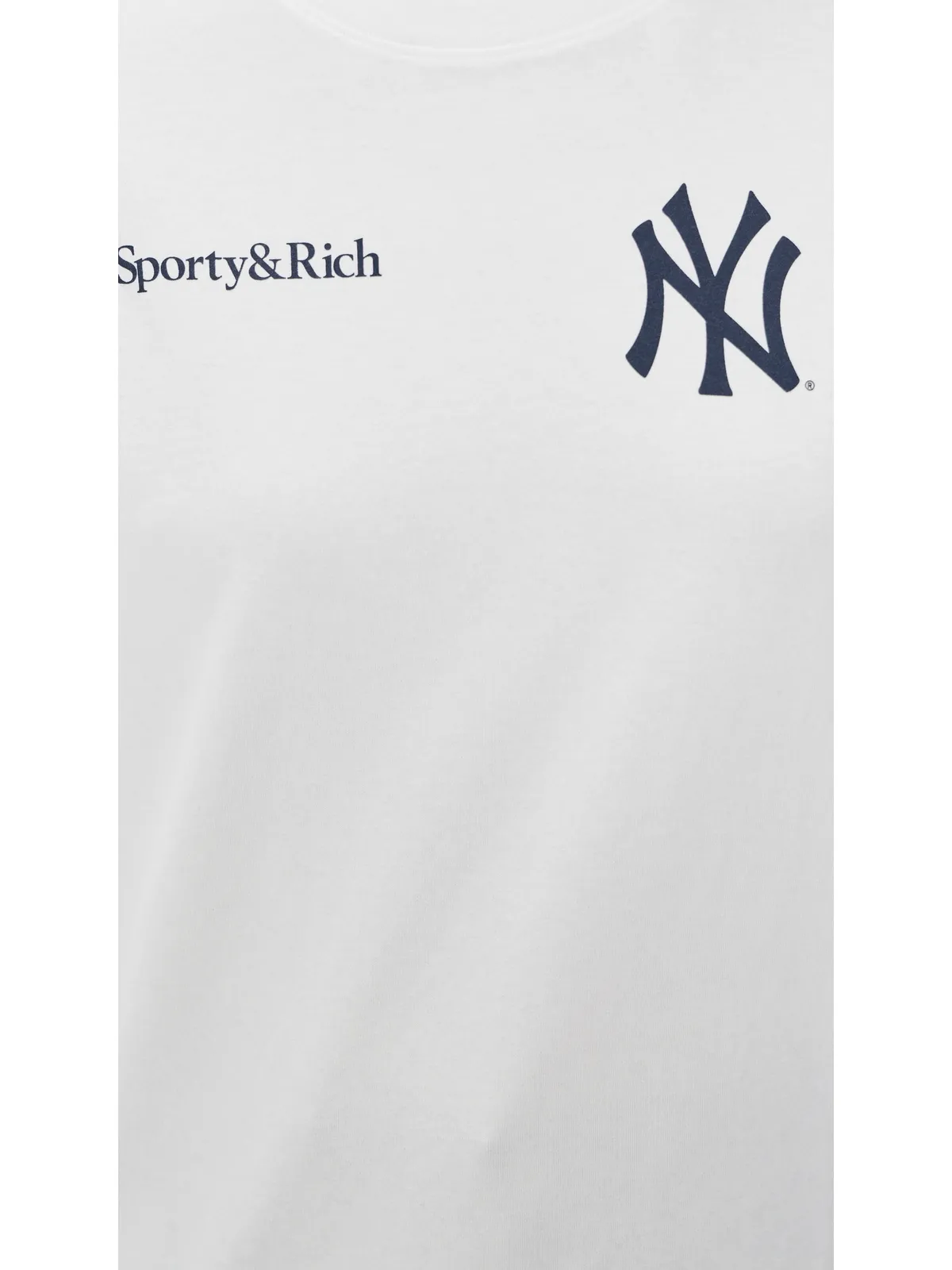 Sporty & Rich ヤンキース カーブTシャツ - 画像6