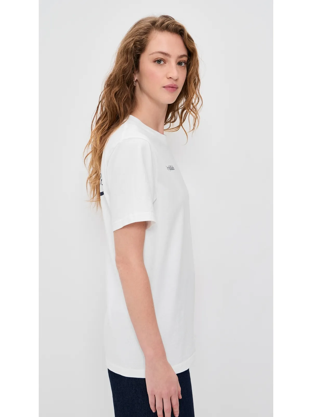 Sporty & Rich ヤンキース カーブTシャツ - 画像4