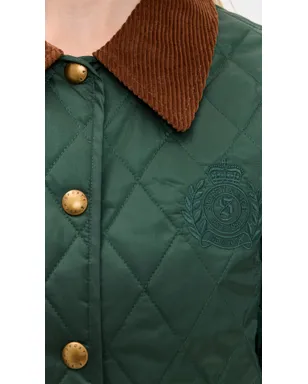 Sporty & Rich ニューヨーク クレスト ナイロン キルテッド ジャケット - サムネイル6