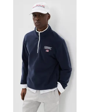 Sporty & Rich ノーティカル ポーラークォータージップ - サムネイル2