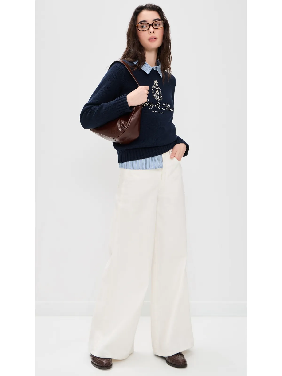 Sporty & Rich Vendome ニットセーター - 画像5
