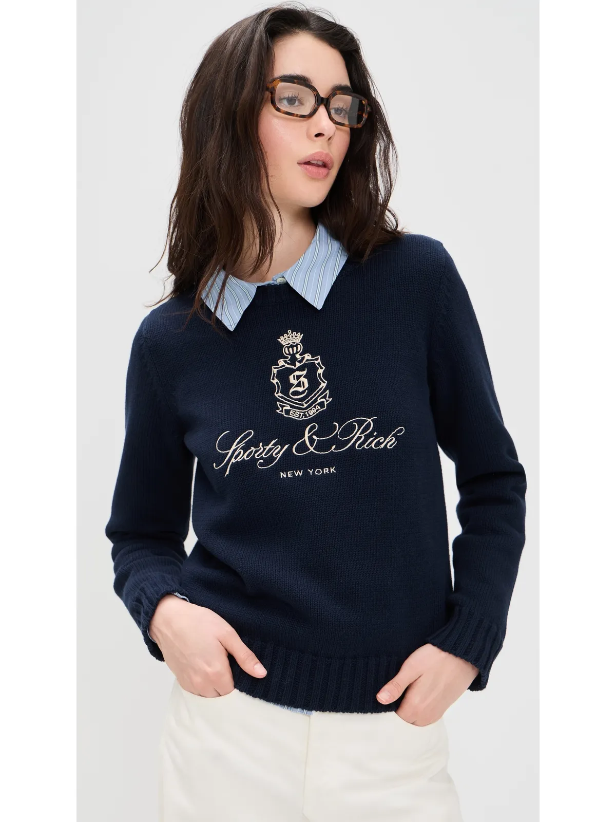 Sporty & Rich Vendome ニットセーター - 画像2