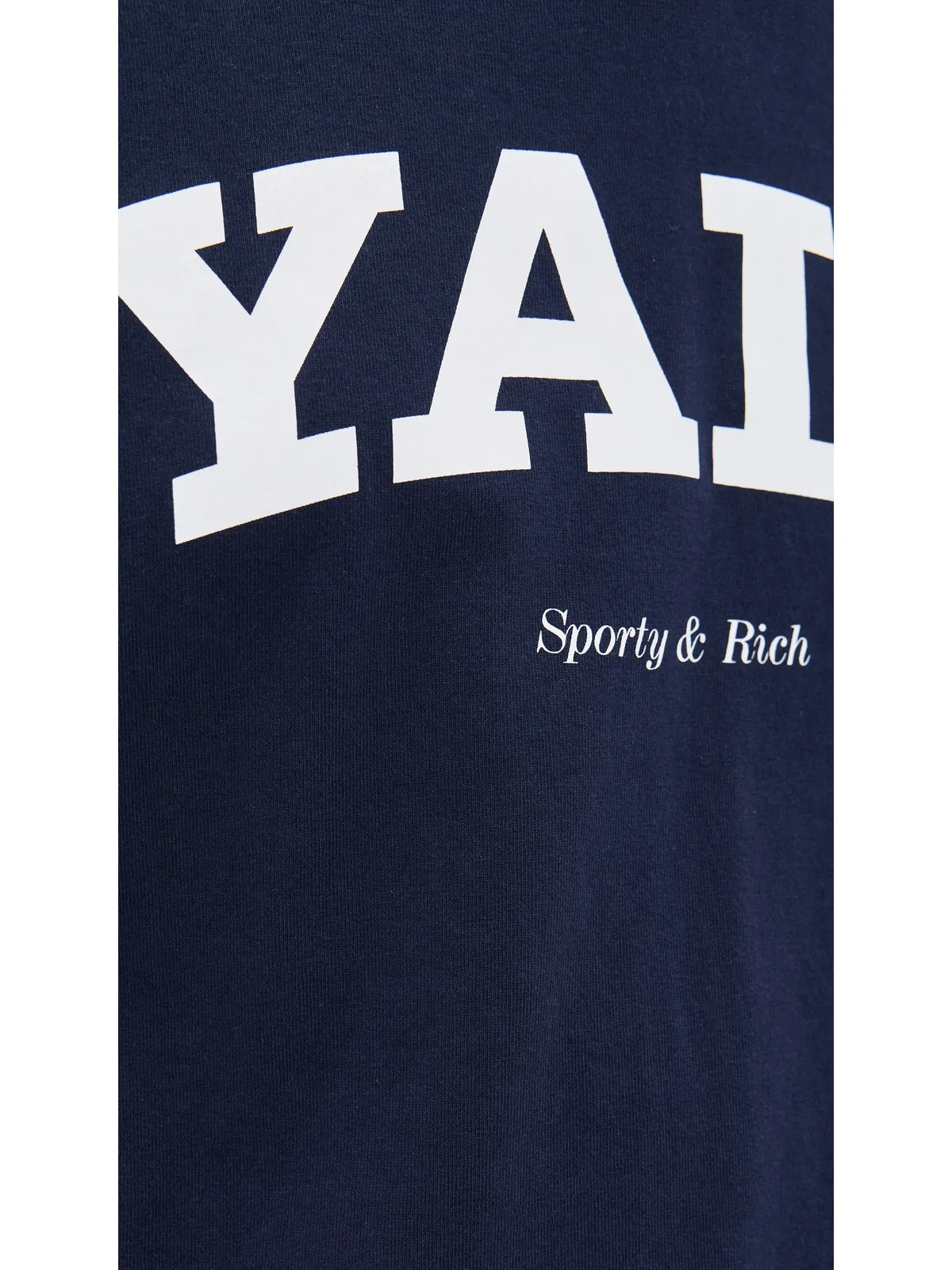 Sporty & Rich イエール クラシック Tシャツ - 画像6