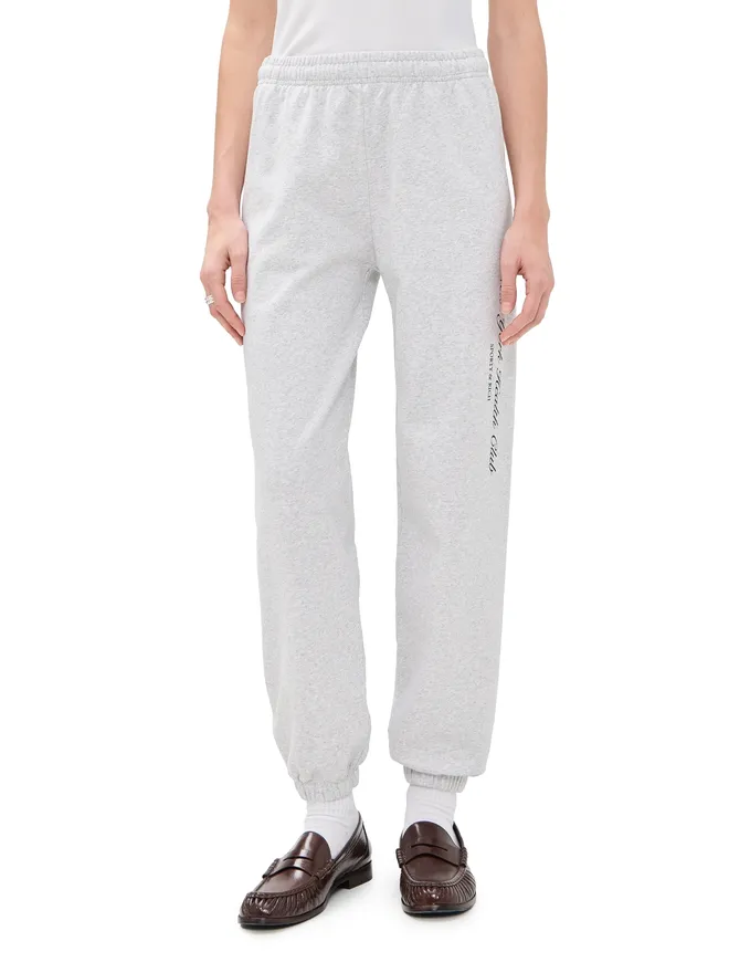 Sporty & Rich Sporty & Rich ヘザーグレー ニューヨーク ヘルスクラブ スウェットパンツの商品画像