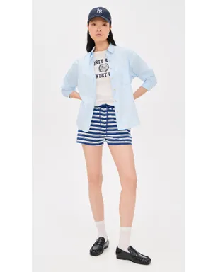 Sporty & Rich Varsity Crest エッセンシャルTシャツ - サムネイル5