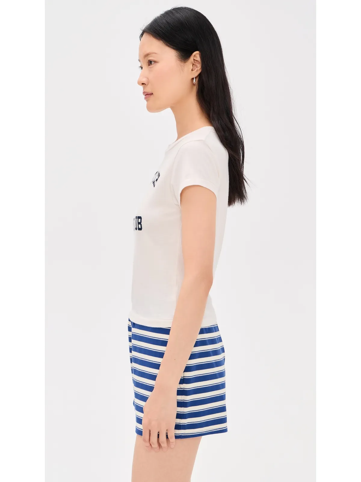 Sporty & Rich Varsity Crest エッセンシャルTシャツ - 画像4