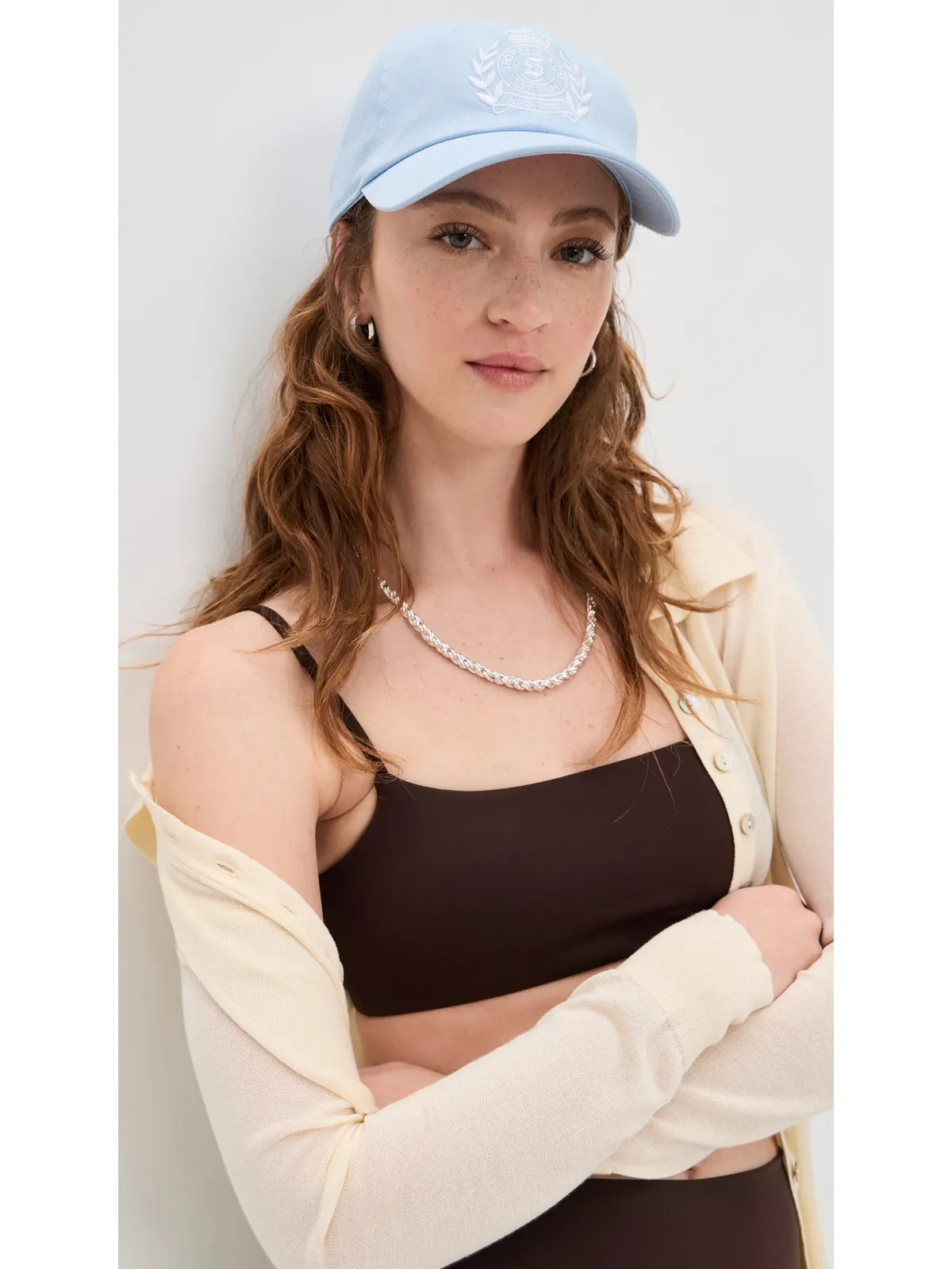 Sporty & Rich NYクレストキャップ - 画像3