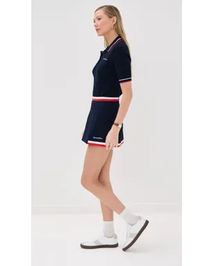 Sporty & Rich セリフロゴ ミラ プリーツスカート - サムネイル4