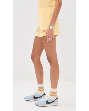 Sporty & Rich SR スポーツ テリーショーツ アーモンド ポモドーロ - サムネイル4