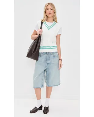 Sporty & Rich SRC ケーブルニット ベスト - サムネイル5