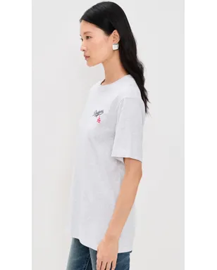 Sporty & Rich ドジャーズ セリフ Tシャツ - サムネイル4