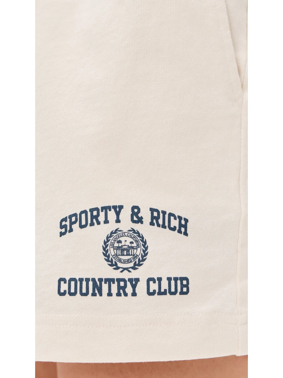 Sporty & Rich バーシティークレスト ディスコショーツ - 画像6