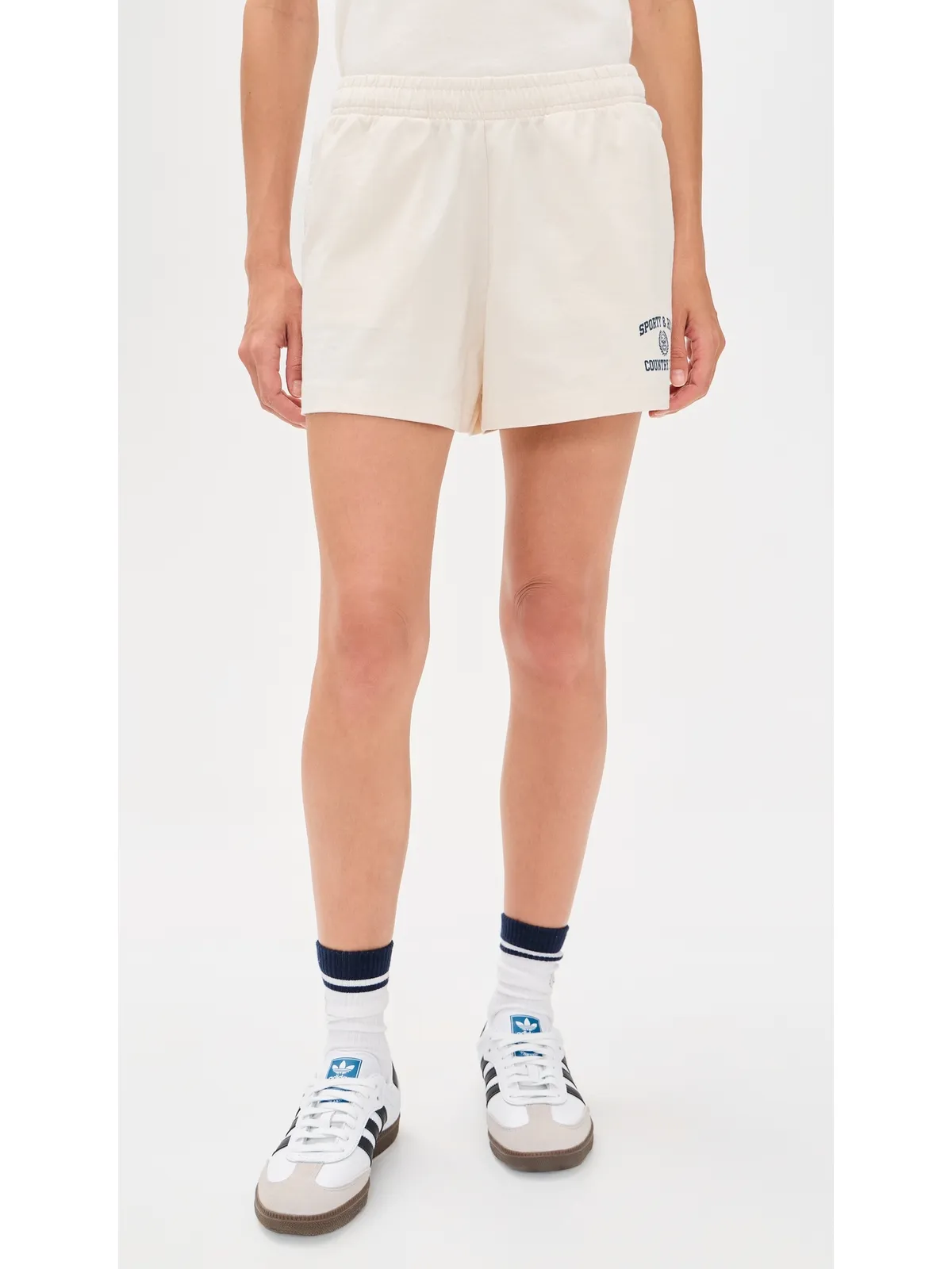 Sporty & Rich バーシティークレスト ディスコショーツ - 画像2