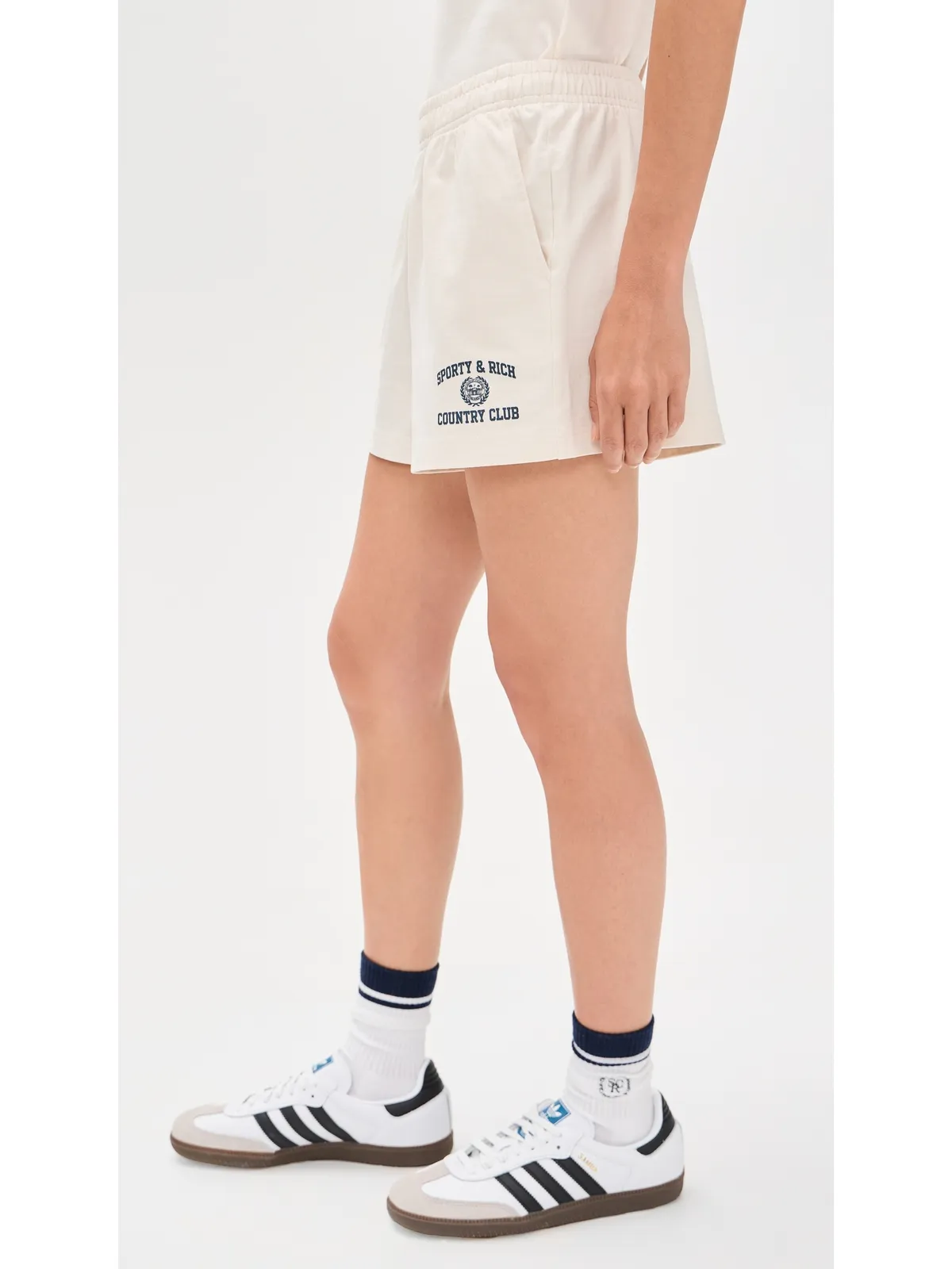 Sporty & Rich バーシティークレスト ディスコショーツ - 画像4