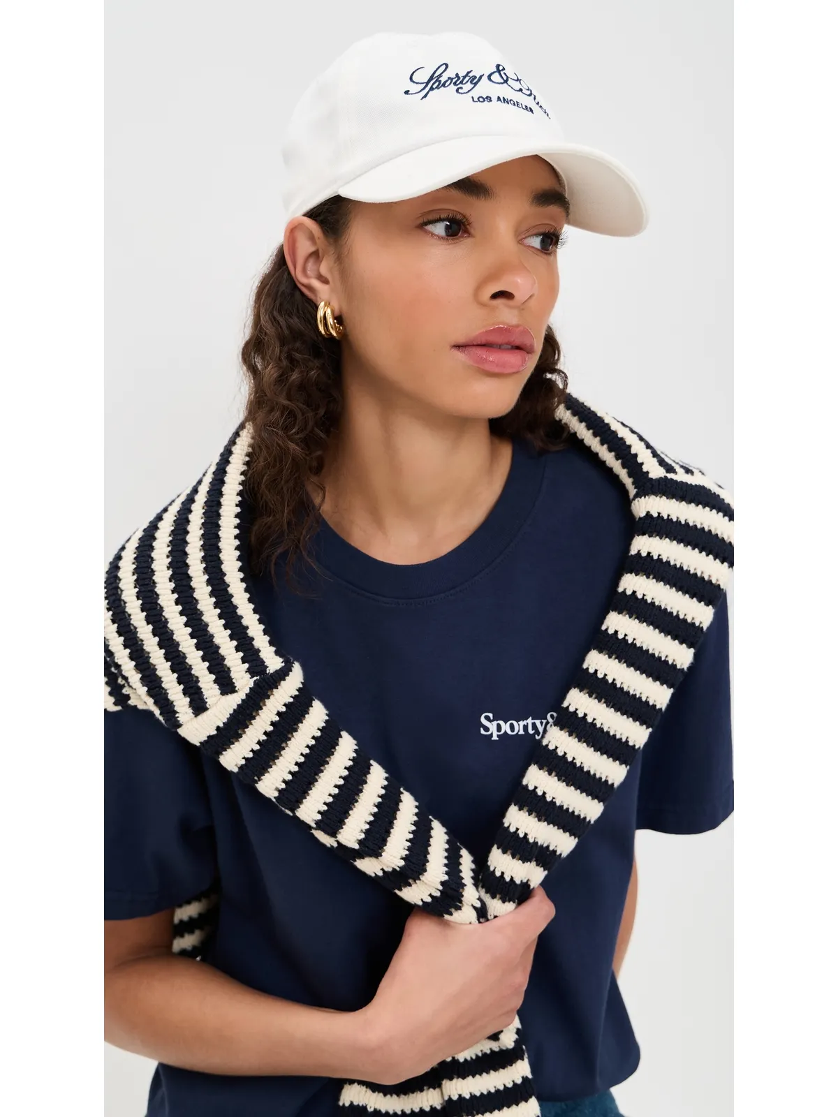 Sporty & Rich Vendome LAキャップ - 画像3