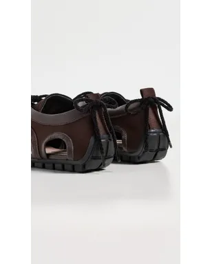 Simone Rocha カットアウト バレリーナ グリップ トレーナー - サムネイル5