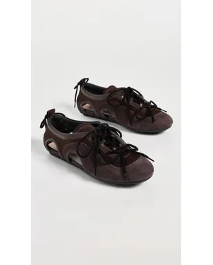 Simone Rocha カットアウト バレリーナ グリップ トレーナー - サムネイル6