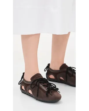 Simone Rocha カットアウト バレリーナ グリップ トレーナー - サムネイル4