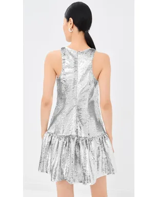 Simone Rocha テーパードバックペプラムミニドレス - サムネイル3