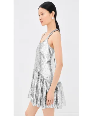 Simone Rocha テーパードバックペプラムミニドレス - サムネイル4