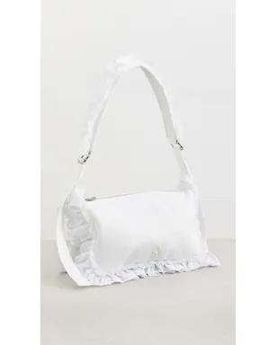 Simone Rocha デイジー ホワイト ピローケースショルダーバッグ - サムネイル5