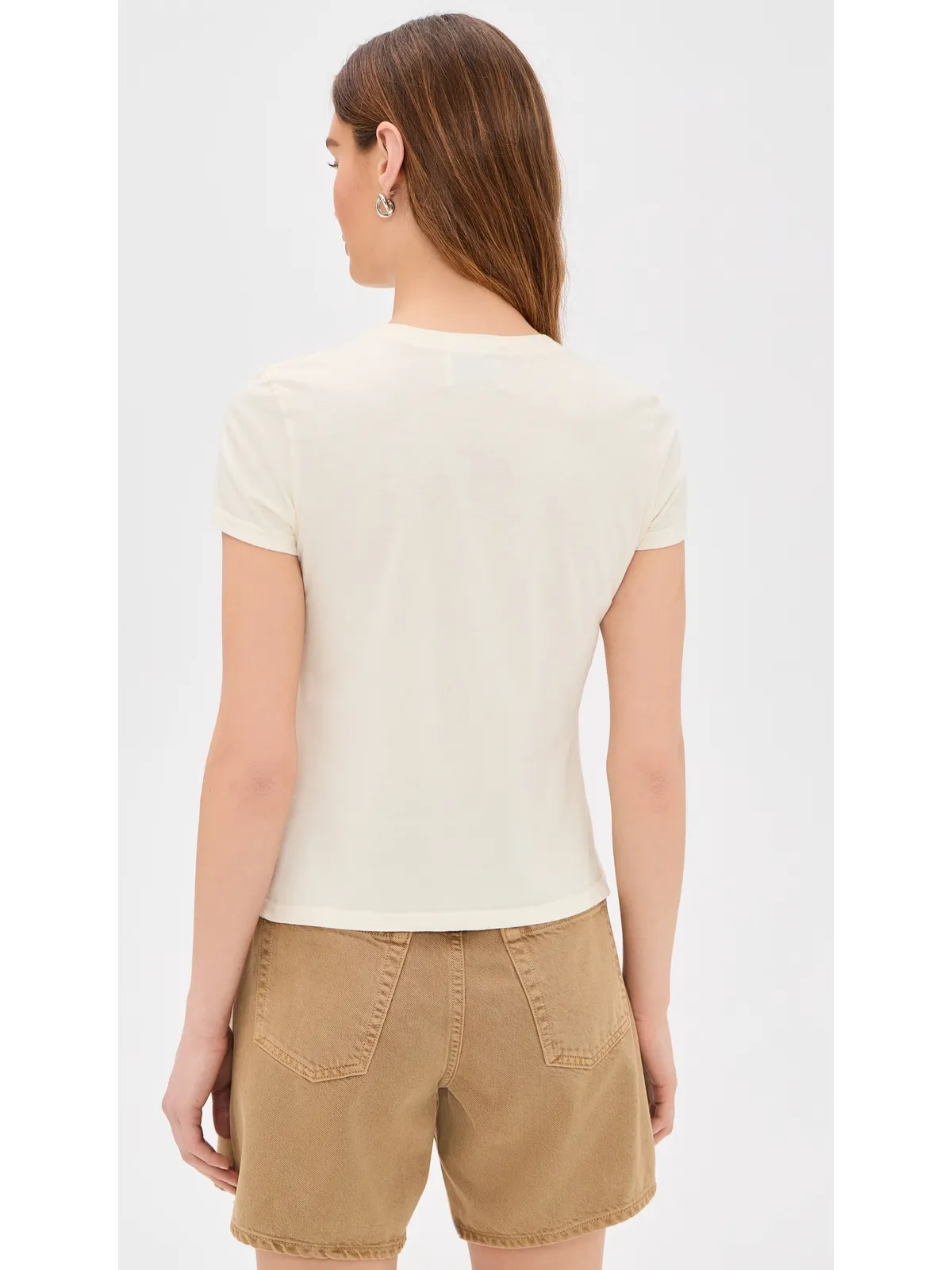 Sunny Somewhere Not My First Rodeo Femme クルーTシャツ オフホワイト - 画像3