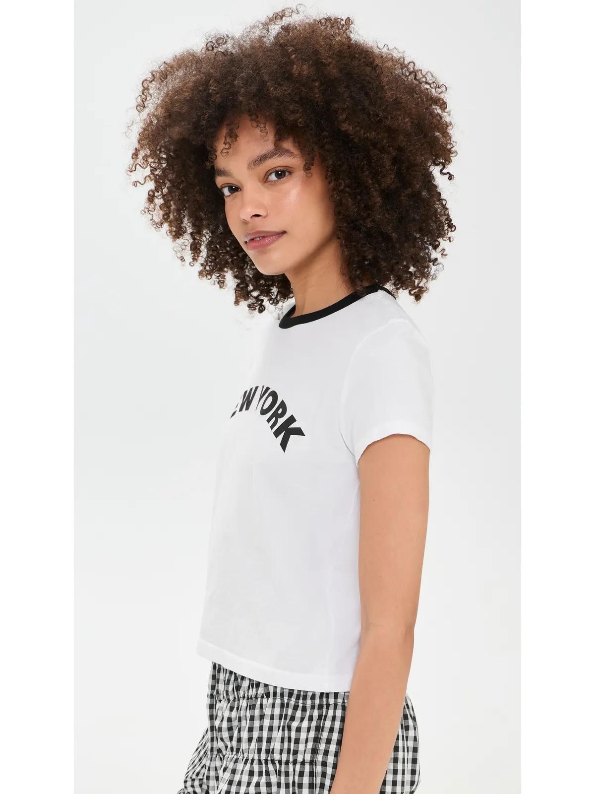 Sunny Somewhere ニューヨーク リンガーTシャツ - 画像5
