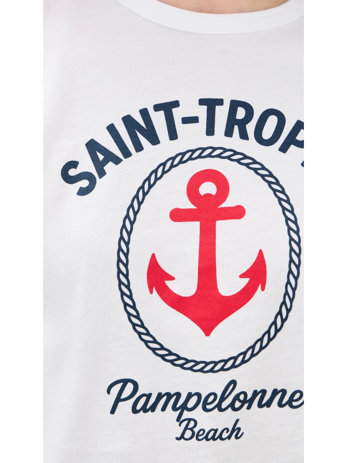 Sunny Somewhere Saint Tropez Pampelonne White Tシャツ - 画像6