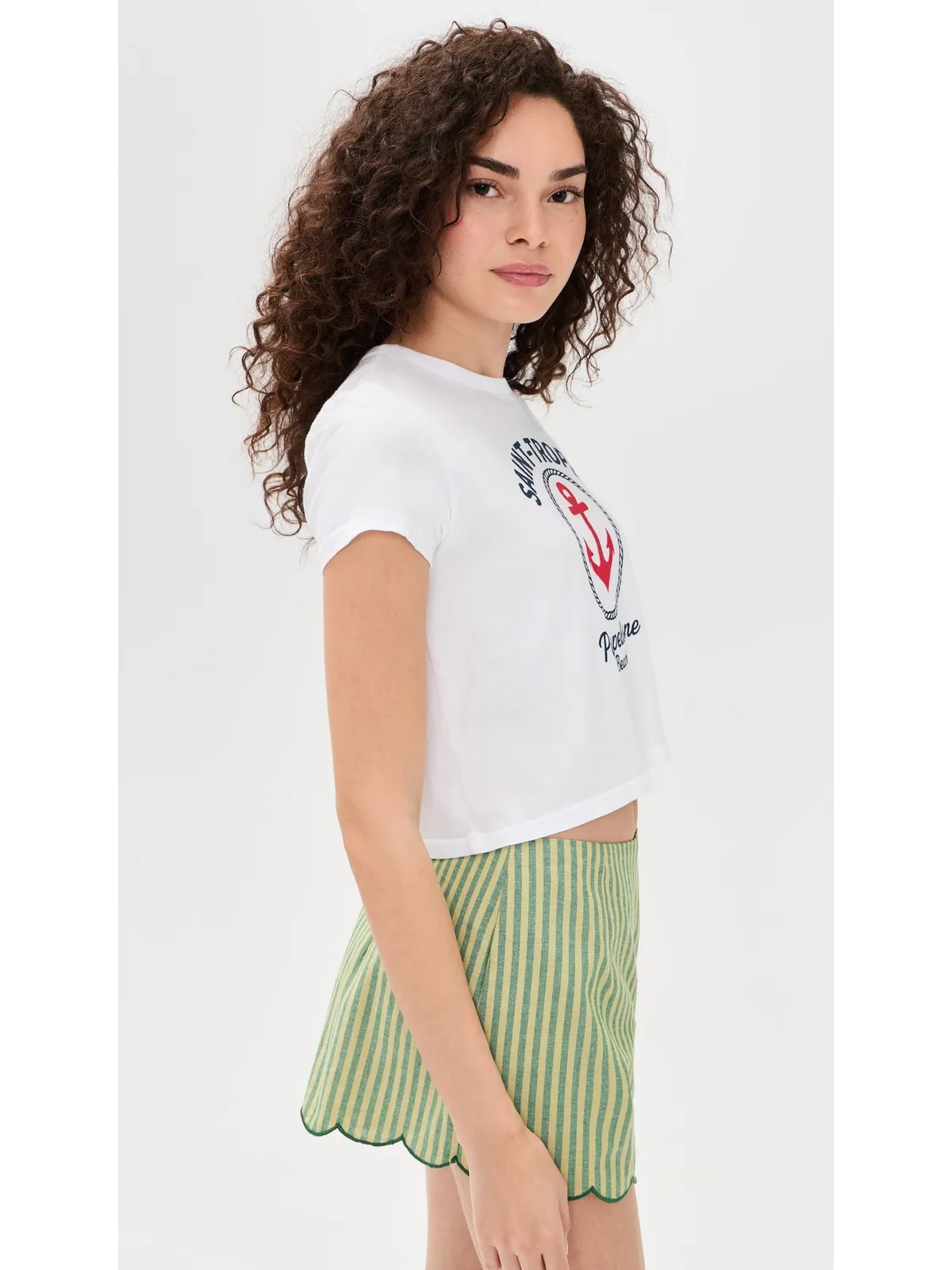 Sunny Somewhere Saint Tropez Pampelonne White Tシャツ - 画像4
