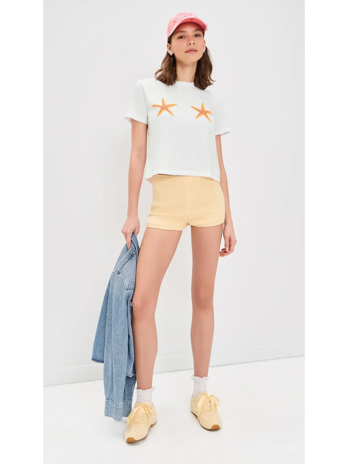 Sunny Somewhere ラッキー・スターフィッシュTシャツ - 画像5