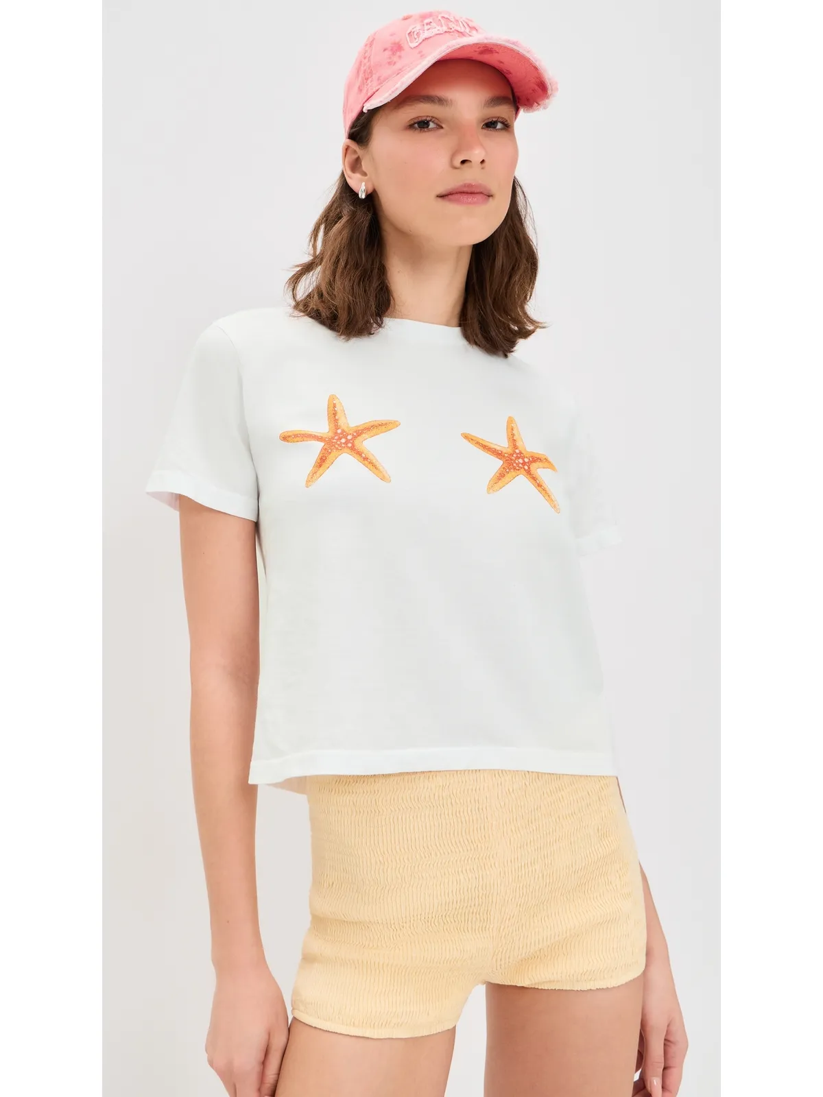 Sunny Somewhere ラッキー・スターフィッシュTシャツ - 画像2