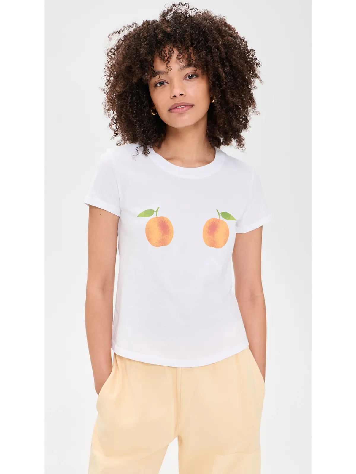 Sunny Somewhere ピーチズアンドクリーム Tシャツ - 画像2
