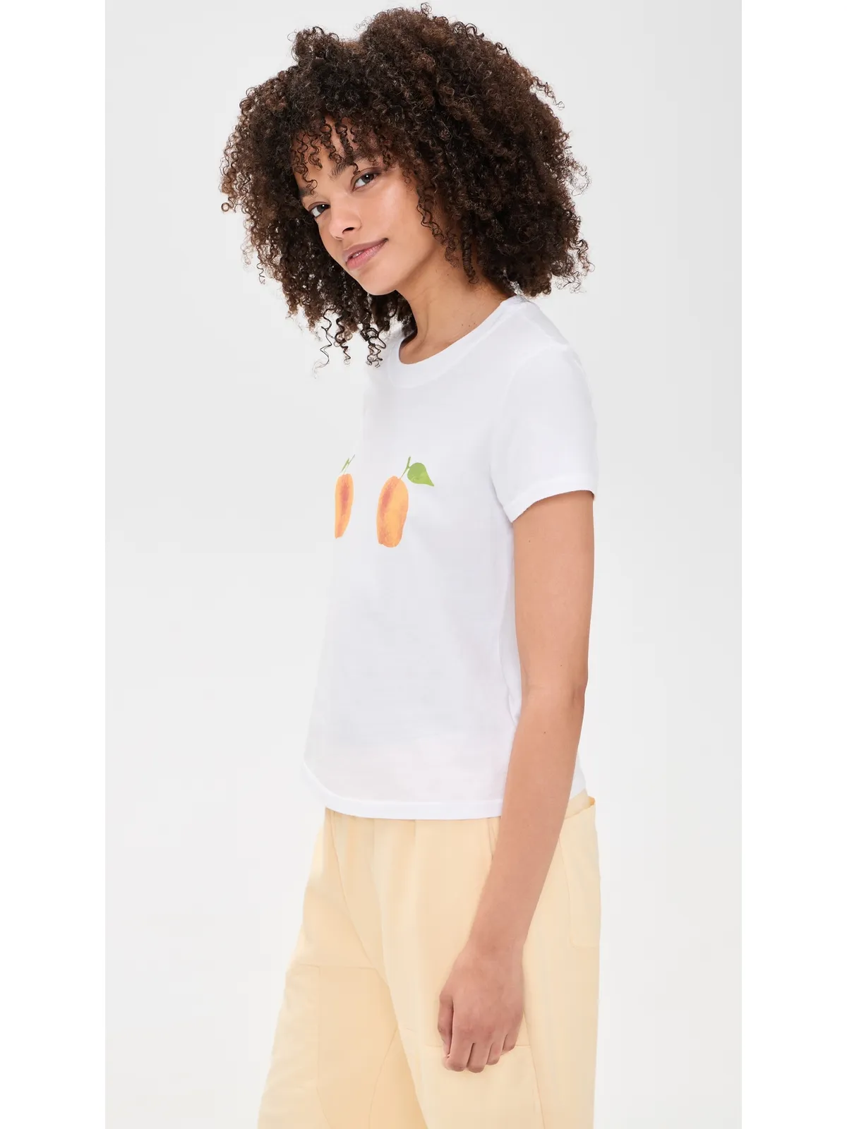 Sunny Somewhere ピーチズアンドクリーム Tシャツ - 画像4