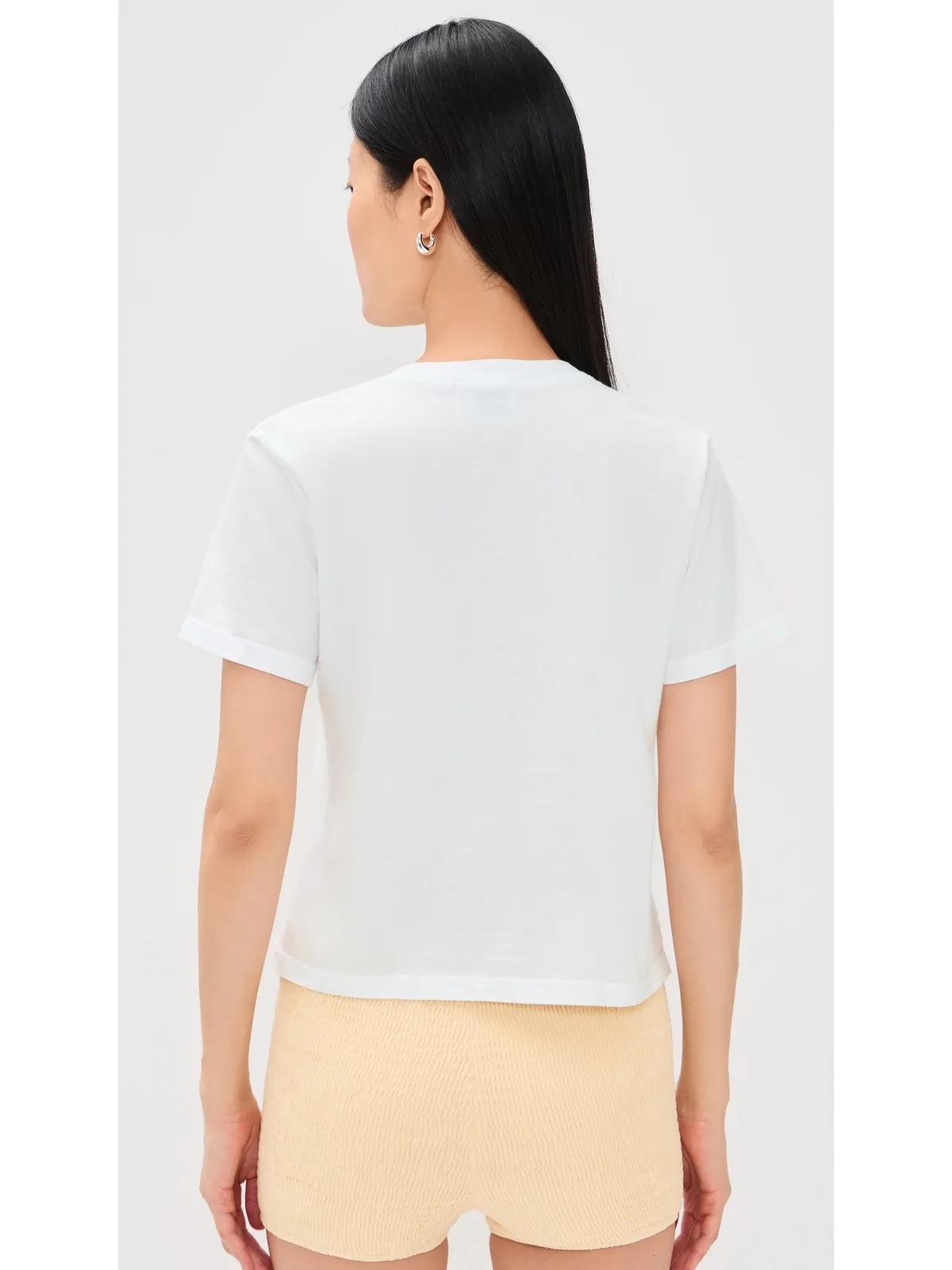 Sunny Somewhere デイジー柄 Tシャツ ホワイト - 画像3