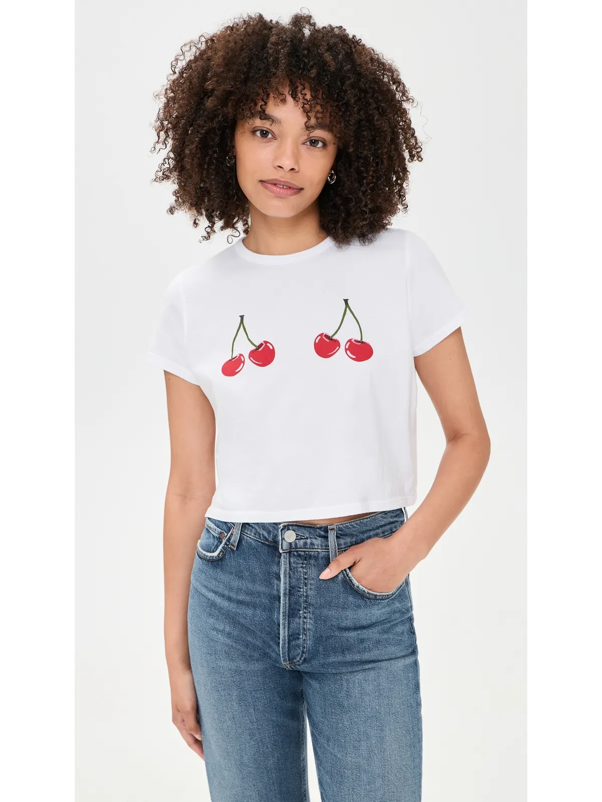 Sunny Somewhere チェリーピッキング Tシャツ - 画像2