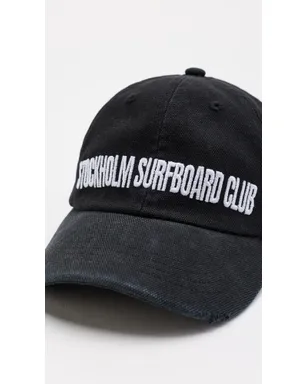 Stockholm Surfboard Club ロゴハット ブラック - サムネイル4
