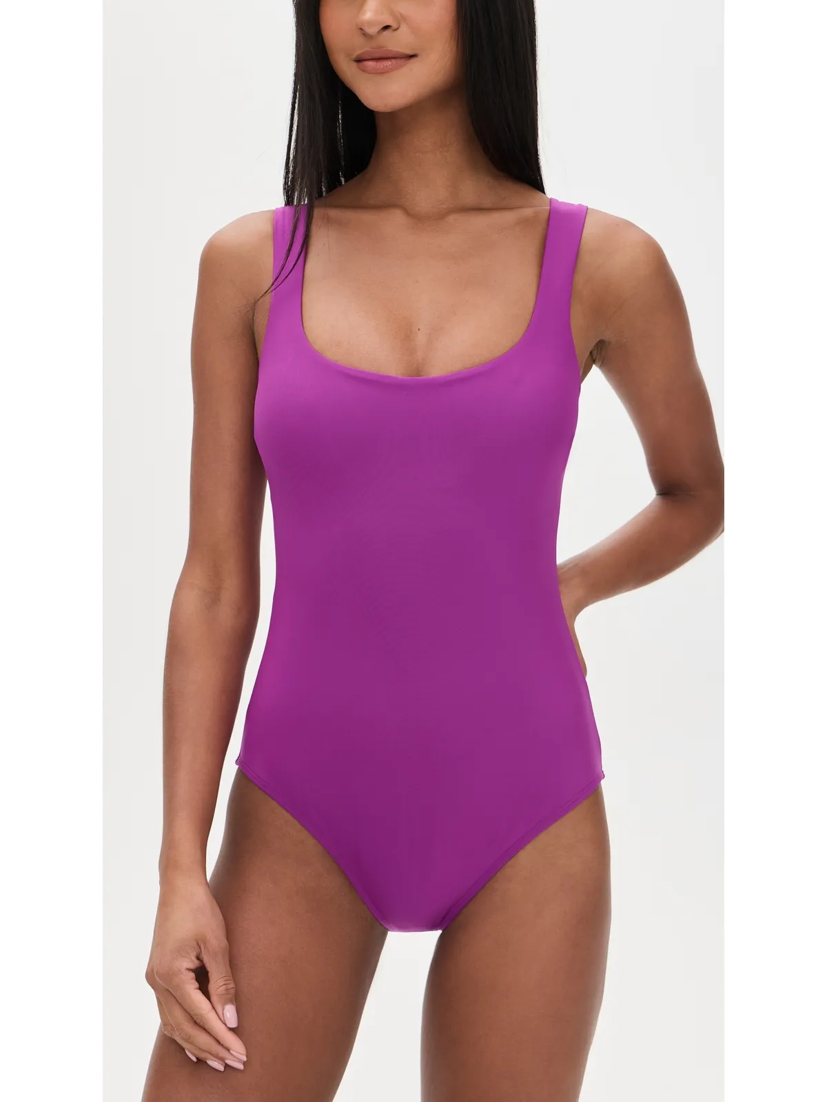 STYLEST Dreamsculpt Square Neck Swimsuit Raspberry - 画像5