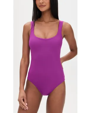 STYLEST Dreamsculpt Square Neck Swimsuit Raspberry - サムネイル5