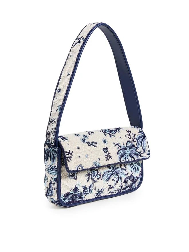 STAUD STAUD トミー ビーズバッグ Toile De Pupの商品画像