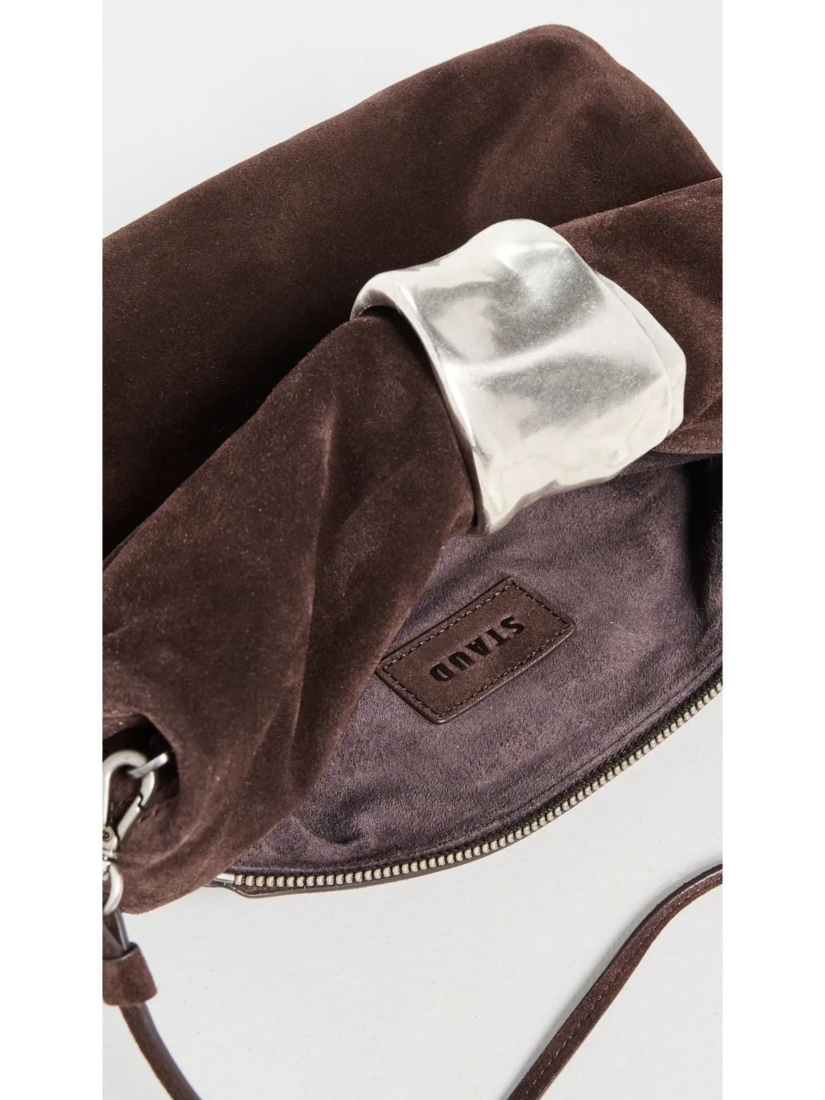STAUD カフクラッチ エスプレッソ ワンサイズ - 画像6