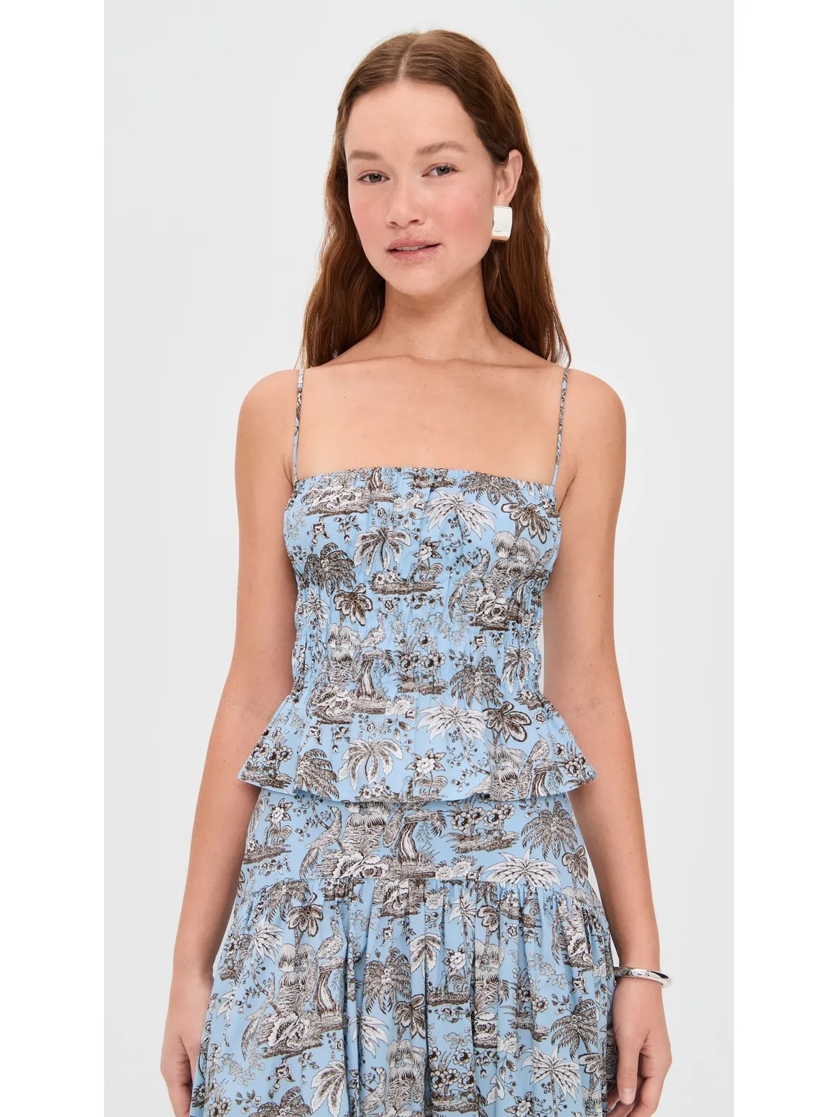 STAUD Ayla トップ Sky Toile - 画像2