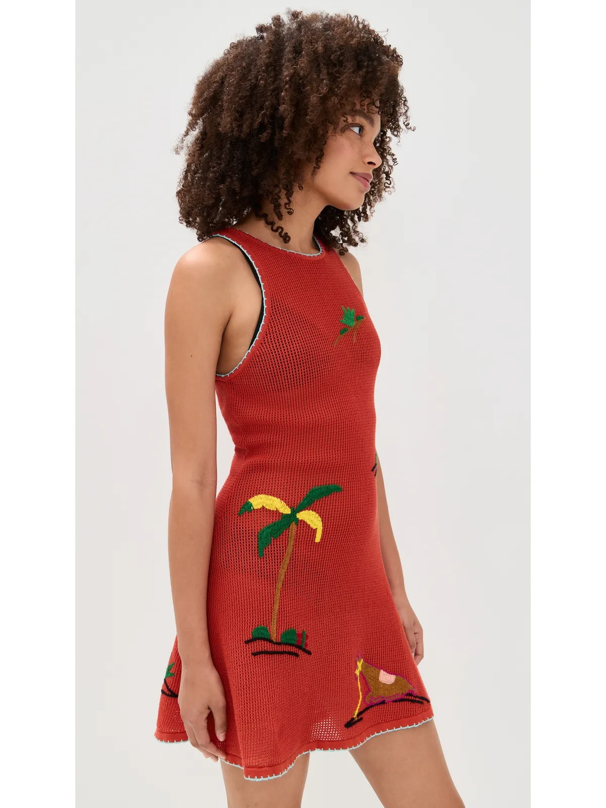 STAUD Marea Dress リビエラフレイム - 画像4