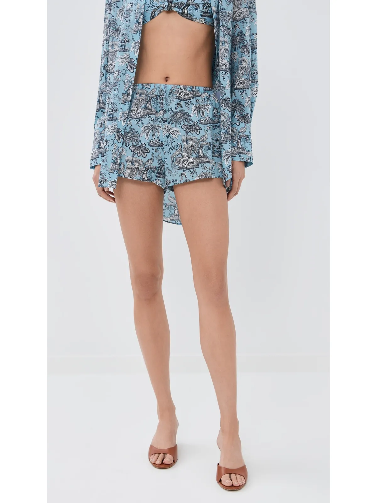 STAUD パドルショーツ Sky Toile M - 画像2