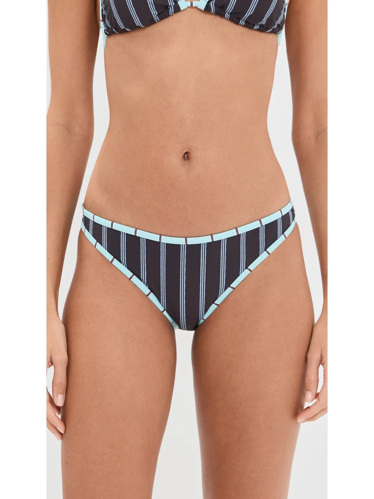 STAUD Coto Bikini Bottoms Redondo Stripe M - 画像2