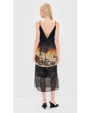 STAUD Nalu Dress California Nights - サムネイル3