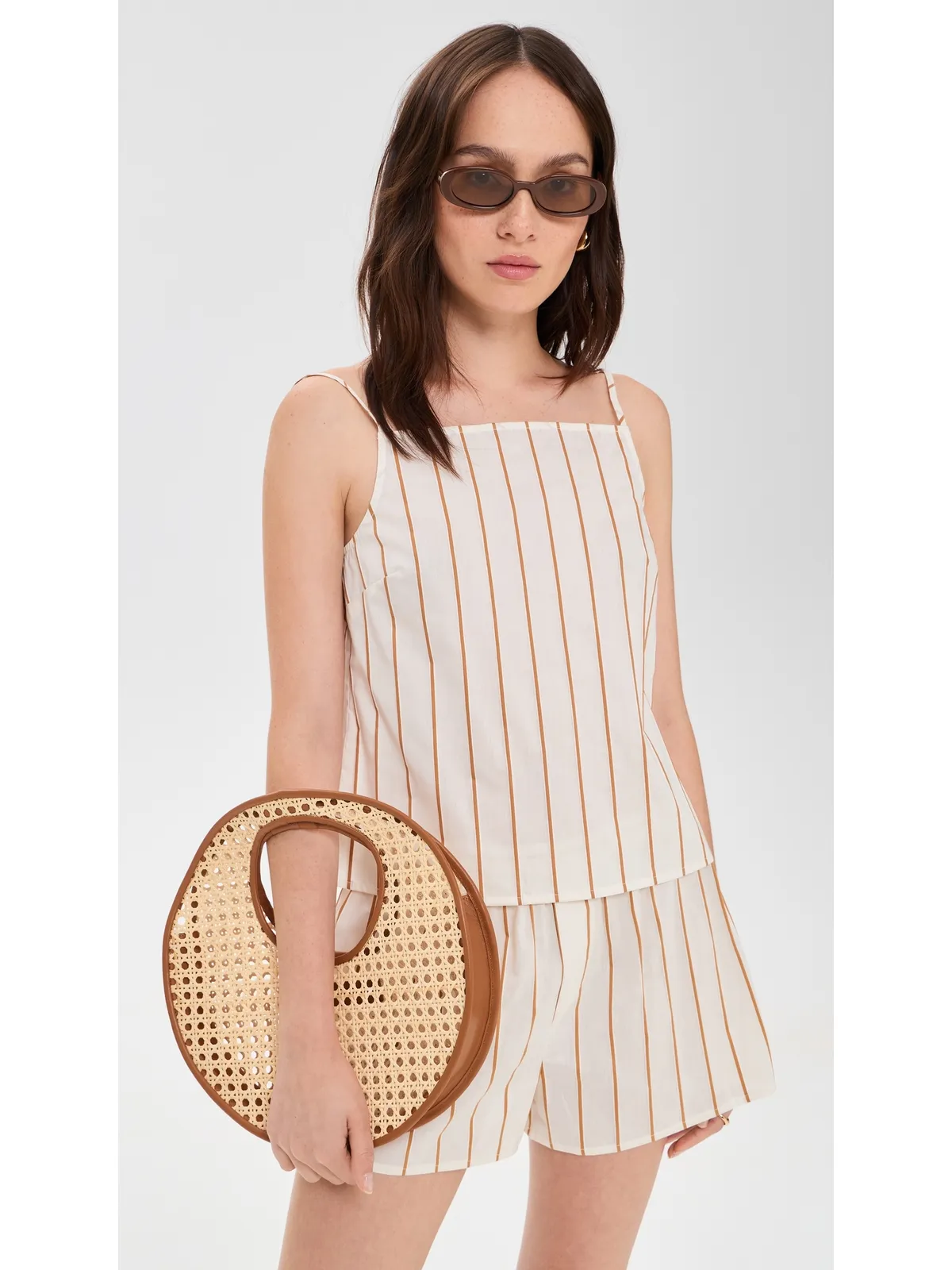 STAUD Maisie トップ Solanaストライプ M - 画像2
