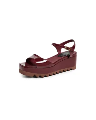 Stella McCartney エリース パテント アルター マット サンダル - サムネイル1