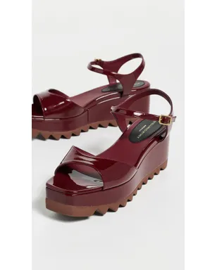 Stella McCartney エリース パテント アルター マット サンダル - サムネイル5