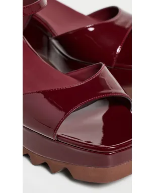 Stella McCartney エリース パテント アルター マット サンダル - サムネイル6